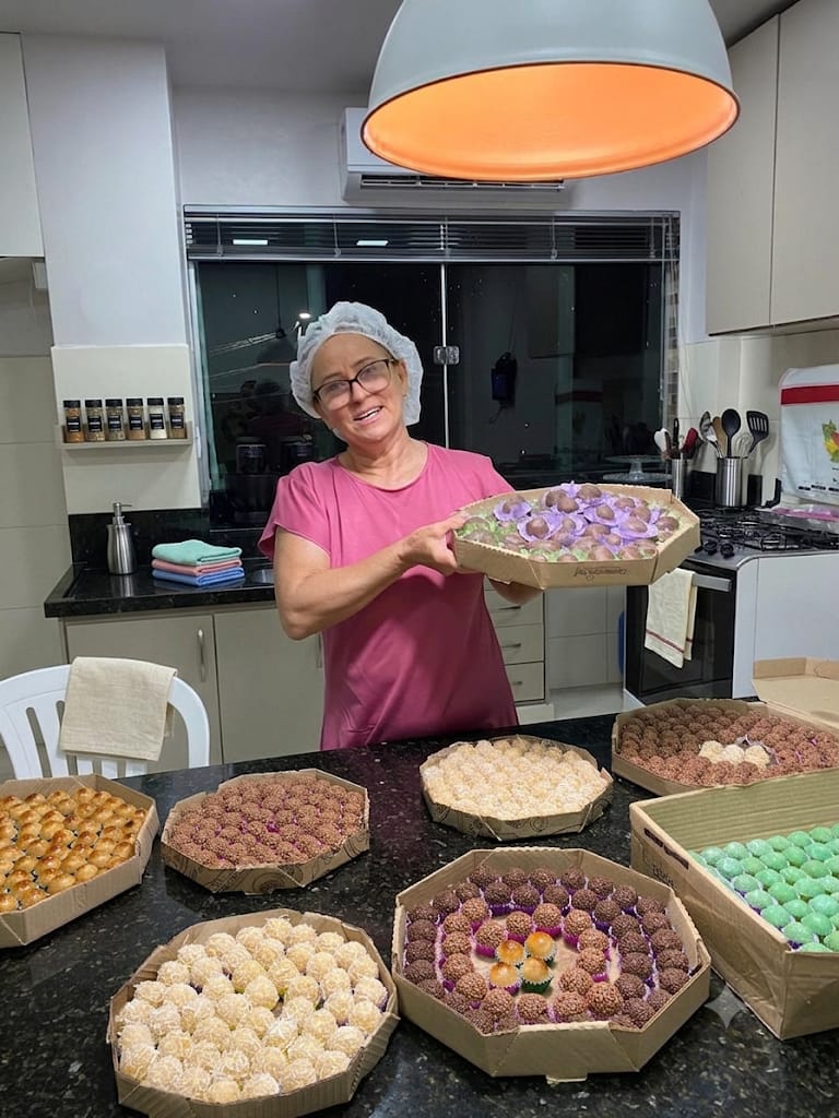 Foto de uma produção